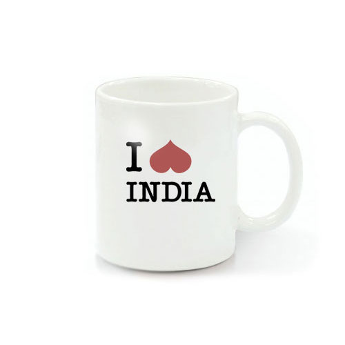 Кружка  “Я люблю Индию!”